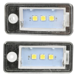 Komplekt 2 Led Numbrituled, Audi A3 8p 2004-2011 A4 B6 B7 2001-2008 A6 C6 2005-2008 A8 2003-2010 Q7 2007-2009, ME Premium, 2 Led Numerio Žibintų Rinkinys, Audi A3 8p 2004-2011 A4 B6 B7 2001-2008 A6 C6 2005-2008 A8 2003-2010 Q7 2007-2009, ME Premium