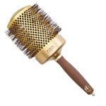 Olivia Garden Expert Blowout Shine Gold & Brown, Juuste modelleerimise hari iooniga, 80mm