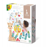Sophie La Girafe - Colored pencil for bath and shapes