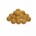 Cottonbals LED-tuled, 16 tuld, kollane