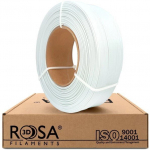 3D-printeri filament t PLA, valge 1.75mm 1kg refill Rosa3D