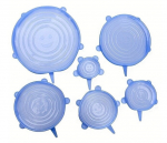 Silikoonist elastsed kaaned, 6 tk