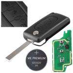 T&auml;ielik Auto V&otilde;ti 1x Elektroonika 1x Aku Peugeot Citroen, ME Premium, Pilnas Automobilio Raktas Su 1x Elektronika 1x Akumuliatorius Peugeot Citroen, ME Premium