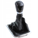 Gearshift + Manson, Ford Focus 2 3 B-Max C-Max Fiesta 7 Galaxy Mondeo 4 S-Max Kuga, 6 Speed, Must + Chrome, ME Premium, Pavarų Perjungimas + Mansonas, Ford Focus 2 3 B-Max C-Max Fiesta 7 Galaxy Mondeo 4 S-Max Kuga, 6 Greičių, Juoda + Chromuota, ME Pr ...