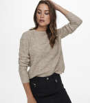 ONLY naiste džemper 15234745*03, helebeež/taupe