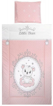 Lorelli laste voodipesukomplekt Little Bear Pink, 140x95, 3-osaline