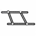 &Scaron;abloon-joonlaud reguleeritav 4-haru