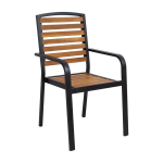 Tool Home4You Dalya, 60,5x56x93,5 cm, pruun