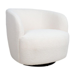 Tugitool Home4you Manuela, 84x82x75 cm, valge