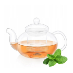 Wilmax teekann, 1200 ml, Stiklinis arbatos puodelis su 1,2 l virykle