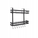 K&Ouml;&Ouml;KONNA HALDAJA 2-tasandiline ORGANISAATOR, KITCHEN HOLDER 2 pakopų spintelė ORGANIZATORIUS