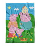 Tekk Sleeping Peppa Pig 150x200cm