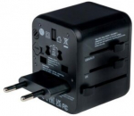 Reis адаптер - VERBATIM - Universaalne Reis адаптер UTA-02 PD20W / QC / 1xUSB / 1xType-C