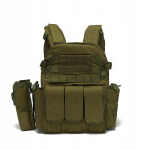 MILITAARNE TACTICAL VEST 600D MOLLE LOADERS Uni Green