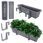 R&otilde;dukast Lillepott Lillepott 60cm Hoidikud Alus R&otilde;du balustraadid