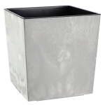 Lillepott Lillepott 25 cm kate lillealusega plastikust hall