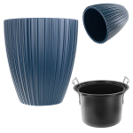 Lillepott Lillepott 30cm kate Lillealuse plastikust sinine