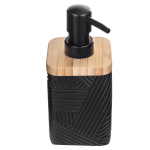 Vedelseebi dosaator seebi jaoks 300 ml must vannitoamahutipump