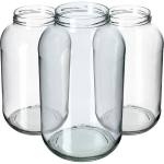 Klaaspurk Mason, 4l, 4 tk