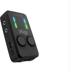 IK Multimedia IRIG Pro Duo I/O-Universaalne kahe kanaliga heli/MIDI liides iPhone'i, iPadi, Androidi ja Maci/Pc/PC jaoks
