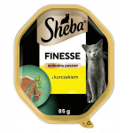 Sheba Finesse m&auml;rgtoit kassidele kanapasteediga, 22 x 85 g