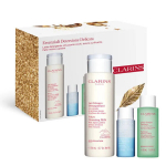 N&auml;ohoolduskomplekt Clarins Essentials Delicate: puhastuspiim, 200 ml + toonik, 50 ml + silmameigieemaldaja, 30 ml