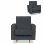 Rene tugitool Bonell konteineriga Family Furniture corduroy hall