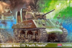 Liimitav mudel Academy Hobby 13562 USMC M4A2 (75) Pacific theater 1/35