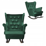 Family Furniture roheline sametist Diana kiiktool Skandinaavia m&ouml;&ouml;bel