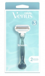 Raseerija naistele Gillette Venus Smooth + 2 raseerimispead, Gillette, Venus Smooth Skustukas 3 vnt. (VOKIE&Scaron;KAS PRODUKTAS)