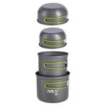 Turistlik s&ouml;&ouml;gin&otilde;u XL, 2 potti, 2 kaussi, s&ouml;&ouml;gin&otilde;u kott, Nils, hall