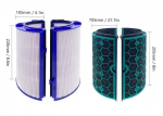 HEPA- ja s&uuml;sinikufilter 969048-01 Dysons &otilde;hupuhastile HP04 TP04 DP04 TP05 DP05 DP05