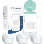 Wessper Aquamax 3.3l filtrikann - LED loendur + 10x veefilter