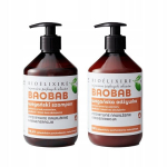 BIOELIXIRE BAOBAB &scaron;ampoon + palsam - 2x500ml