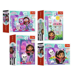 M&otilde;istatus Trefl Mini 54 &bdquo;Gabby nukumaja&ldquo; V&auml;rvikas laste pusle