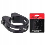 Sadulaklamber Prox istmetoe klamber 34,9 mm must koos sisekuuskantv&otilde;tmega