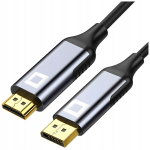 CO2 DISPLAYPORT HDMI 2.0 KAABEL DP - HDMI KAABEL FHD 240HZ 4K 60HZ HDR 3M