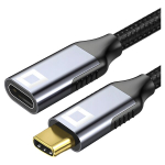 CO2 USB-C pikenduskaabel kiirlaadimisega USB T&Uuml;&Uuml;P C 4K 20GBPS 100W 1M