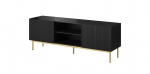 Telerilaud Cama Meble Pafos, 150x40x60 cm, must