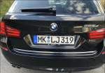 BMW 5 F11 Touring - CHROM kroomitud leheklapp
