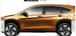 Honda CR-V - MUSTAD k&uuml;ljeuste liistud