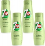 4x SodaStream 7UP Free Zero Sugar siirup