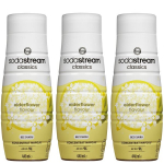 3x SodaStream Elderflower Zero siirup 440ml