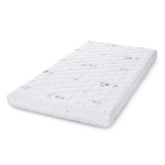 Laste madrats Lorelli Holiday Green Giraffe, 70x140 cm, valge