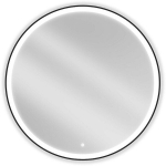 Vannitoa peegel Mexen Esso koos led valgustusega ja uduvastane, 100 cm, must