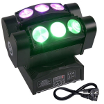 LIGHT4ME SPIDER HEAD 6x10 diskoefektiga liikuv pea