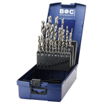 Puurikomplekt BOHRCRAFT HSS-G DIN 338 1,0 - 13,0 x 0,5 mm k.a. / KG13 (25 tk.)