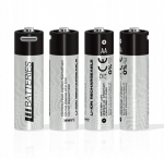 LiiBatteries liitiumioon aku Aa 4tk. Usb-C 1700mAh 1.5V
