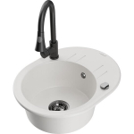 Graniidist valamu Mexen Kevin resti ​​ja segistiga Elia 6517-20-670101-70, valge