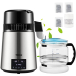 Professionaalne veedistilleerija Vevor, 4 L, 1750W, 1,5 L/H